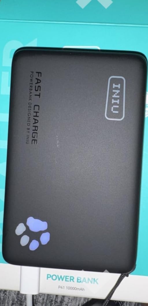 INIU 10000mAh 45W Fast Charging Portable Charger, Smaller Travel Power Bank customer photo 1