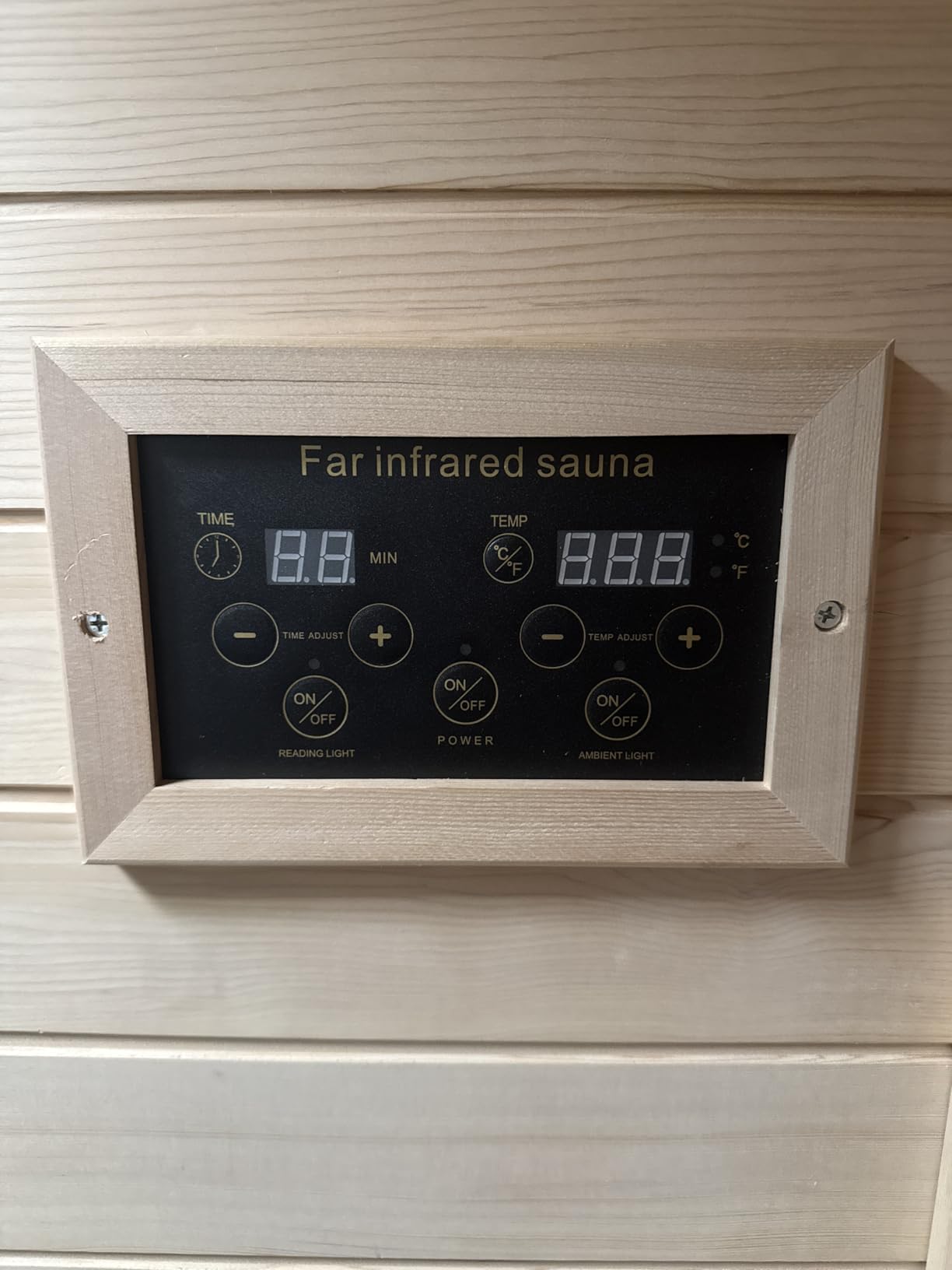 Outdoor Sauna 2 Person Low EMF Ceramic Infrared Saunas for Home | Mahogany Wood Home Sauna Room 2 Person Infrared Home Sauna with Bluetooth Speakers, LED Reading Lamps, Chromotherapy Lights customer photo 2