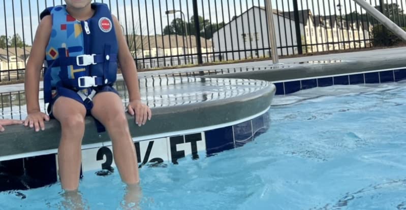 Boglia Kids Swim Vest Toddler Float Jacket for Child Boys and Girls | 20-30-40-50-60-70-80 Lbs, 1-9 Years, Zipper, Adjustable Safety Waist Belts, Crotch Strap customer photo 2
