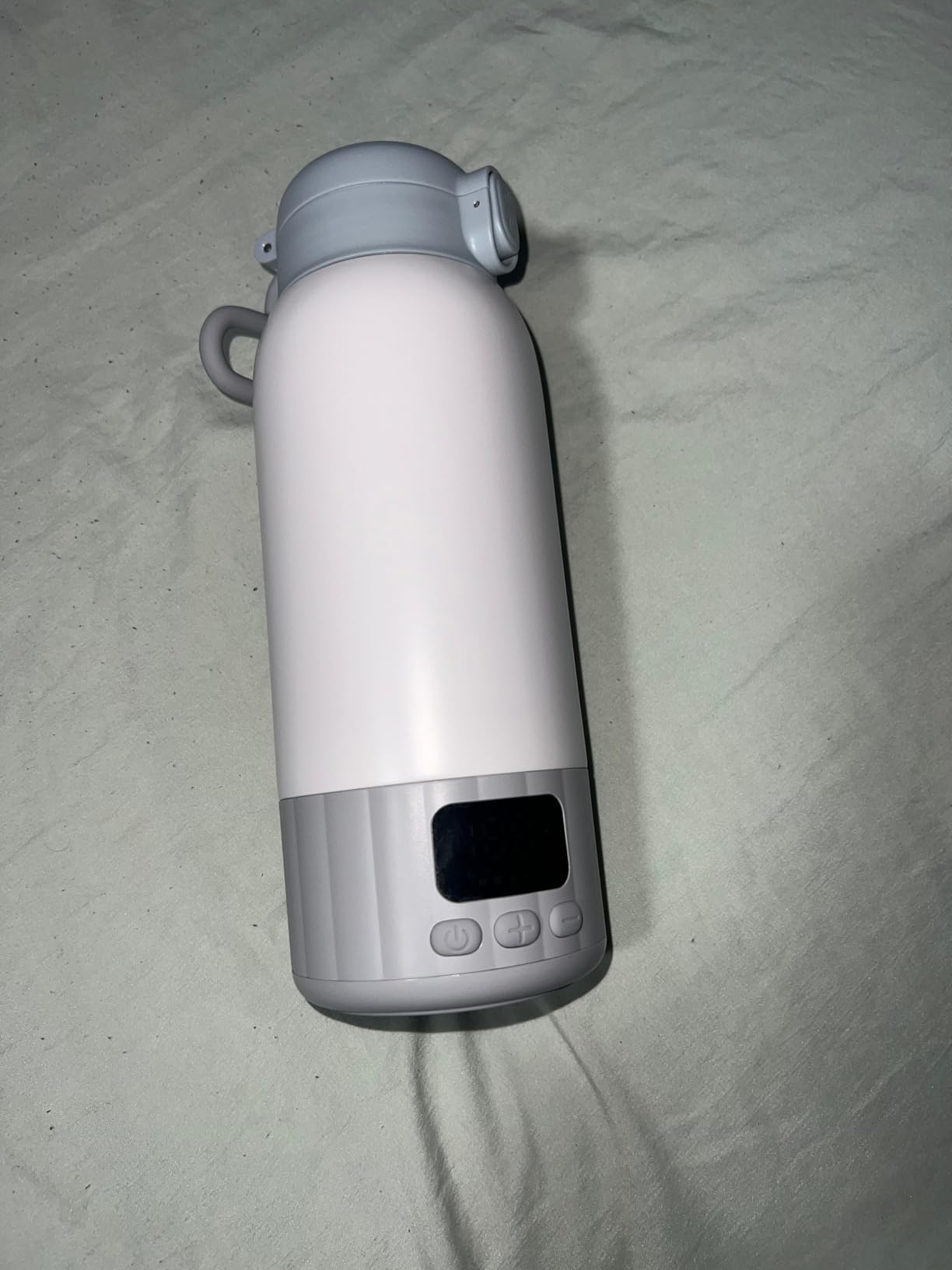 Portable Bottle Warmer for Travel, Fast Heating Milk Warmer On The Go, 17 OZ Water Warmer for Breast Milk, Formula, Water, Temp Control 98°F -131°F, Baby Essentials for Outdoor Airplane Car Journey customer photo 1