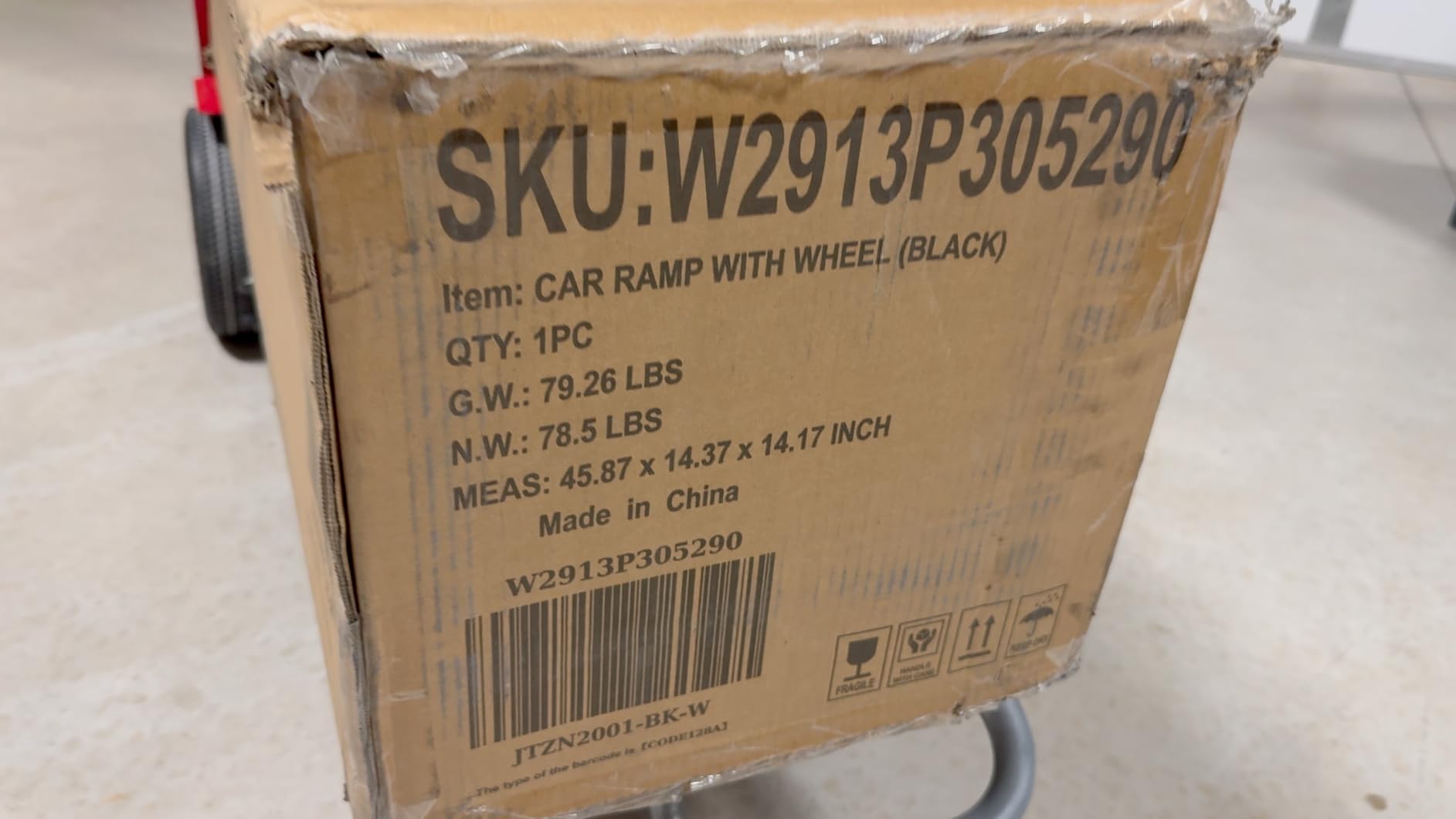 2 PCS Hydraulic Car Ramp, 11065LBS 5T Heavy Duty with Hydraulic Jack, Steel customer photo 1
