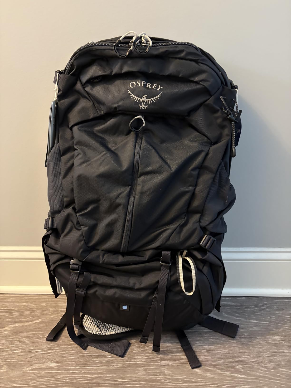 Osprey Stratos 34L Men's Hiking Backpack, Blue OS | daypack, travel daypack, camping pack, waterproof raincover included customer photo 1