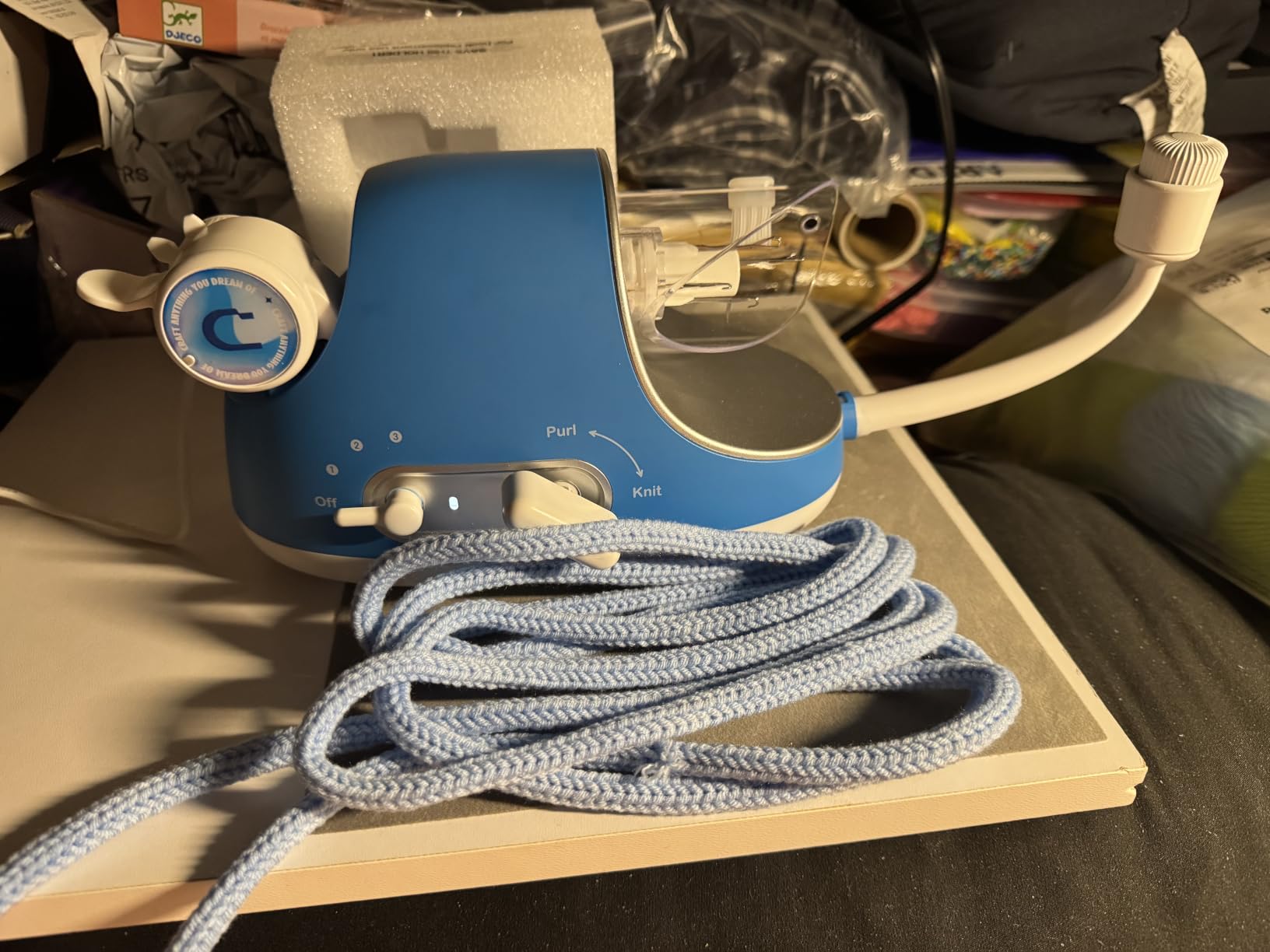 Caydo Automatic i Cord Knitting Machine Pro for Fast DIY Handmade Crafts customer photo 2