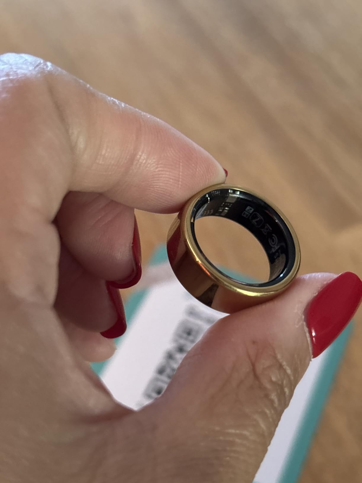 Smart Ring Fitness Tracker for Men & Women with Sleep, Heart Rate & SpO2 customer photo 2