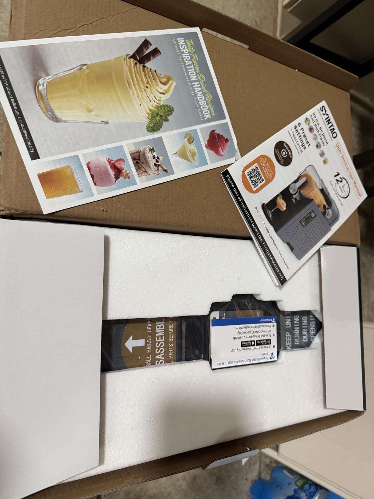2-in-1 Slushie & Soft Serve Ice Cream Machine for Home, No Ice Needed customer photo 1
