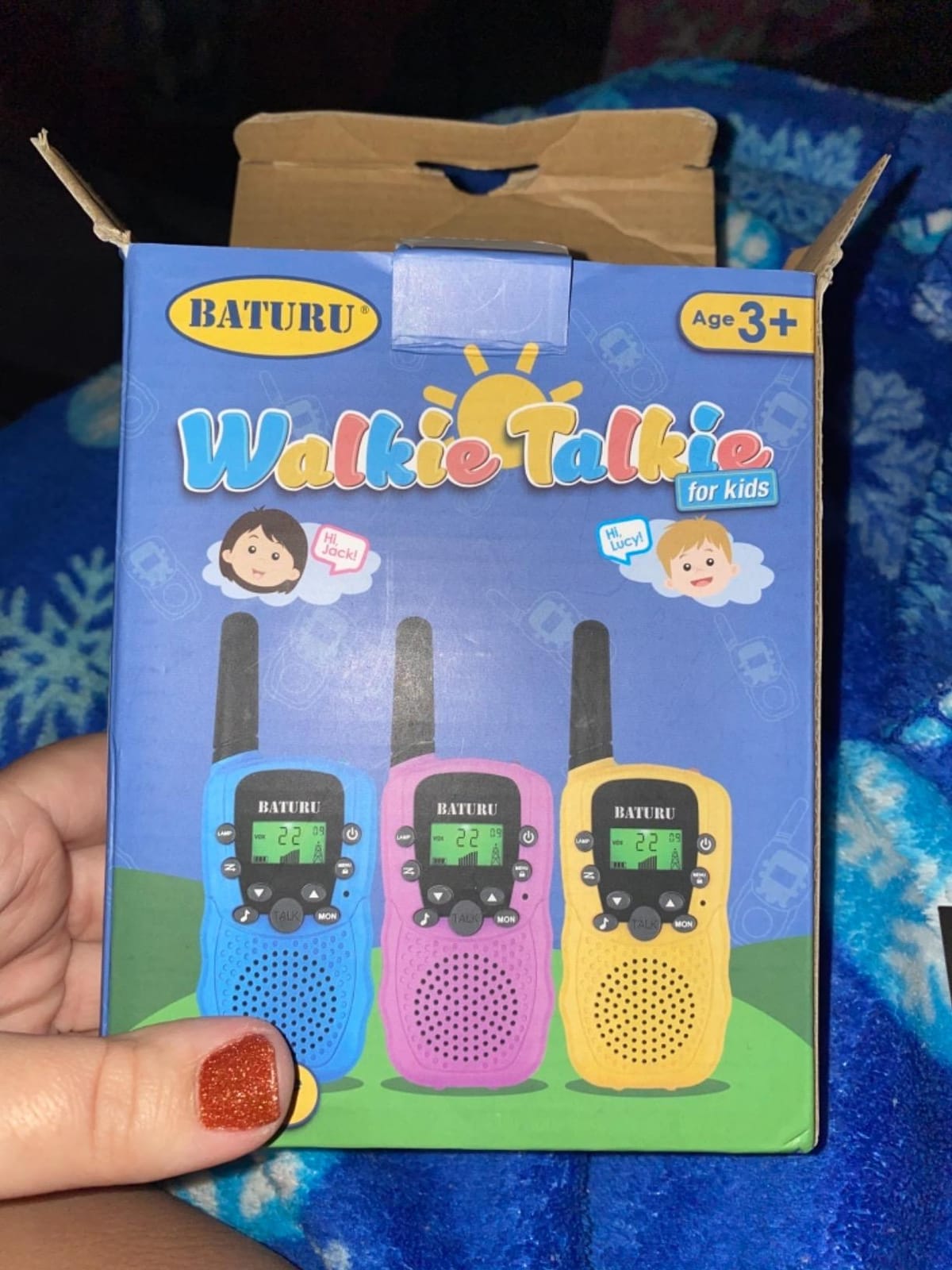 Walkie Talkies for Kids 4 Pack Rechargeable Outdoor Toys Gifts Boys Girls customer photo 1