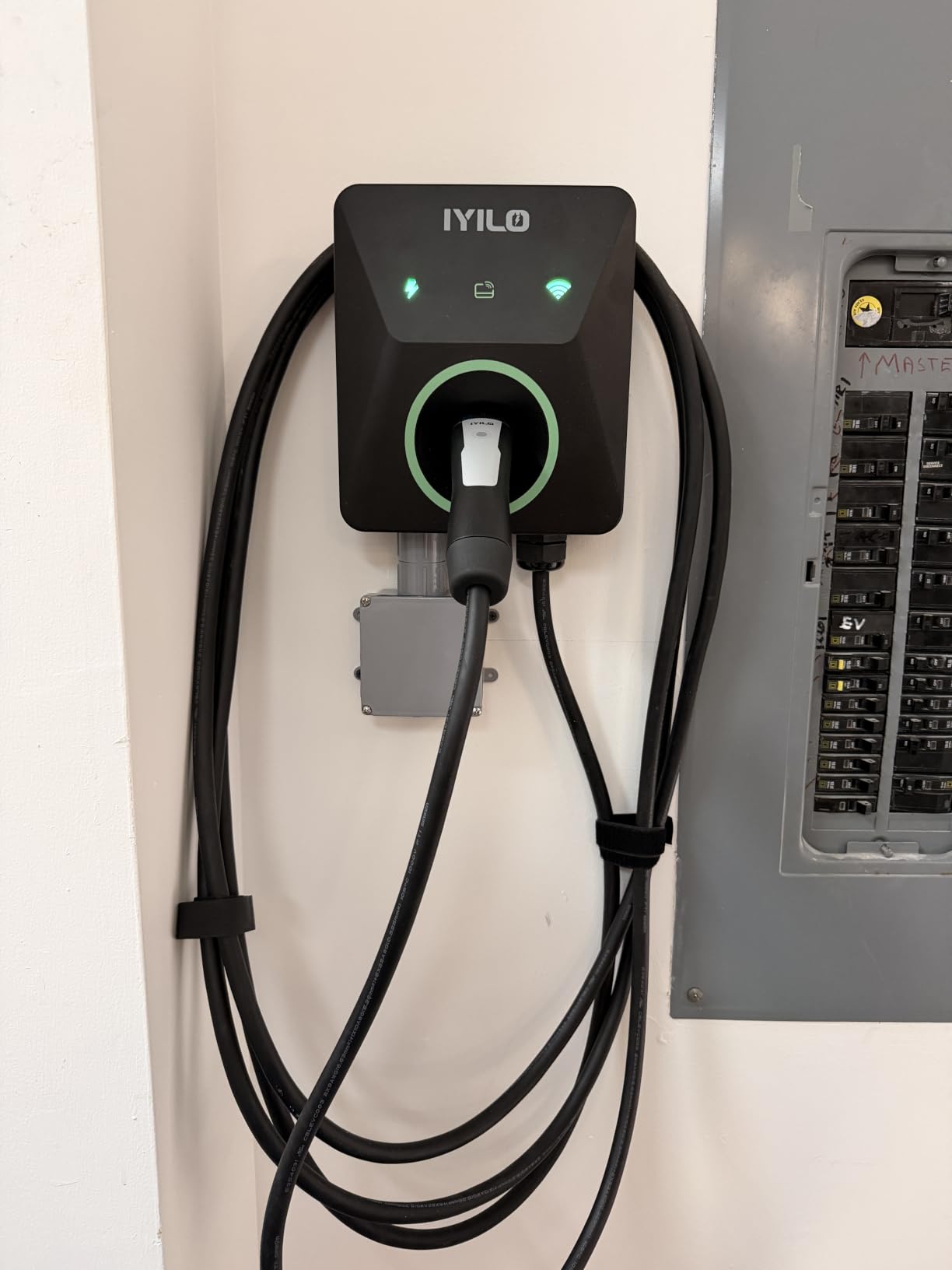 Level 2 EV Charger for Tesla, 48Amp/11.5KW, UL 2594/ETL/Energy Star customer photo 1