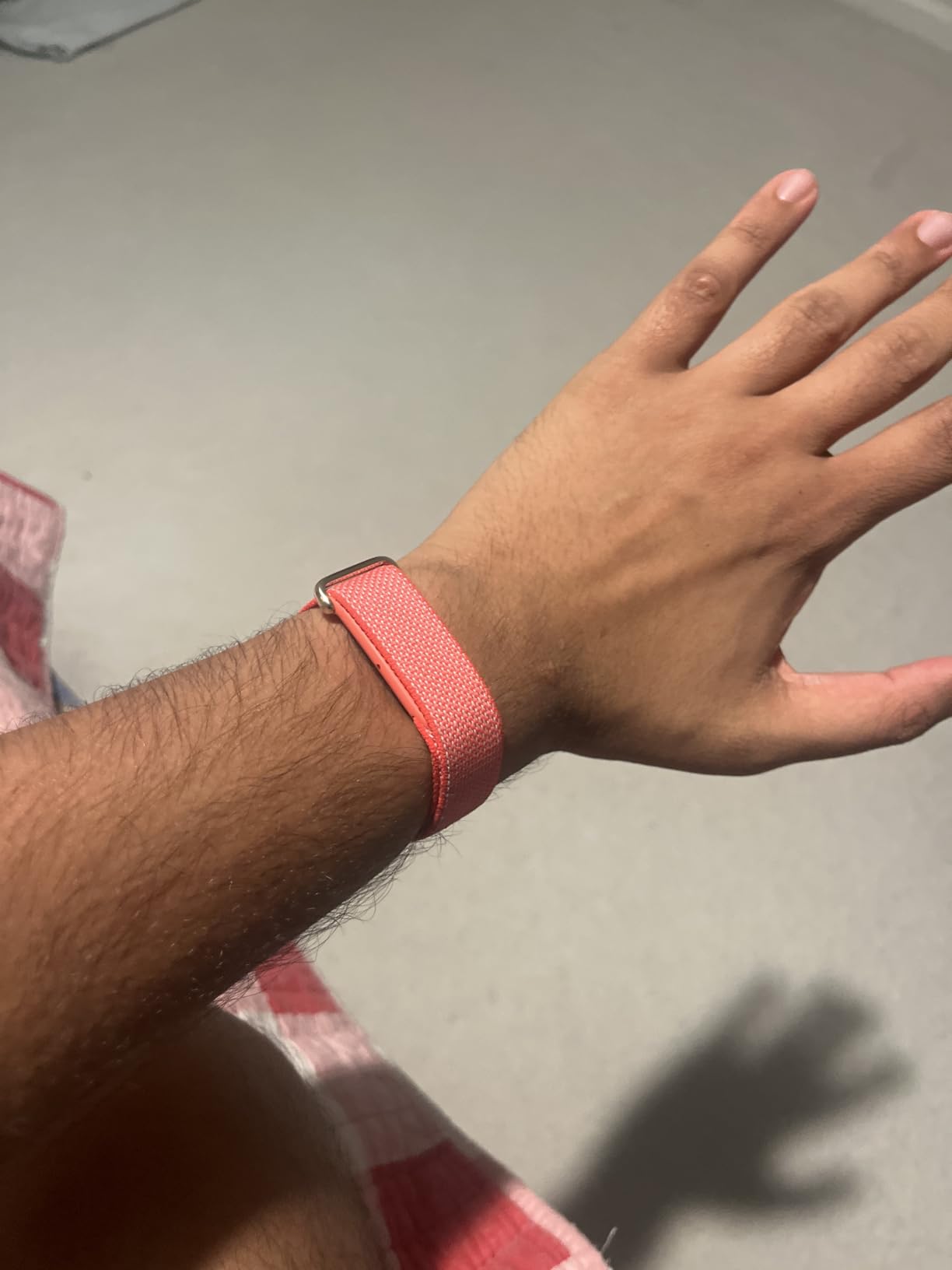 Fitbit Google Air - Screenless Activity Tracker - Berry customer photo 2