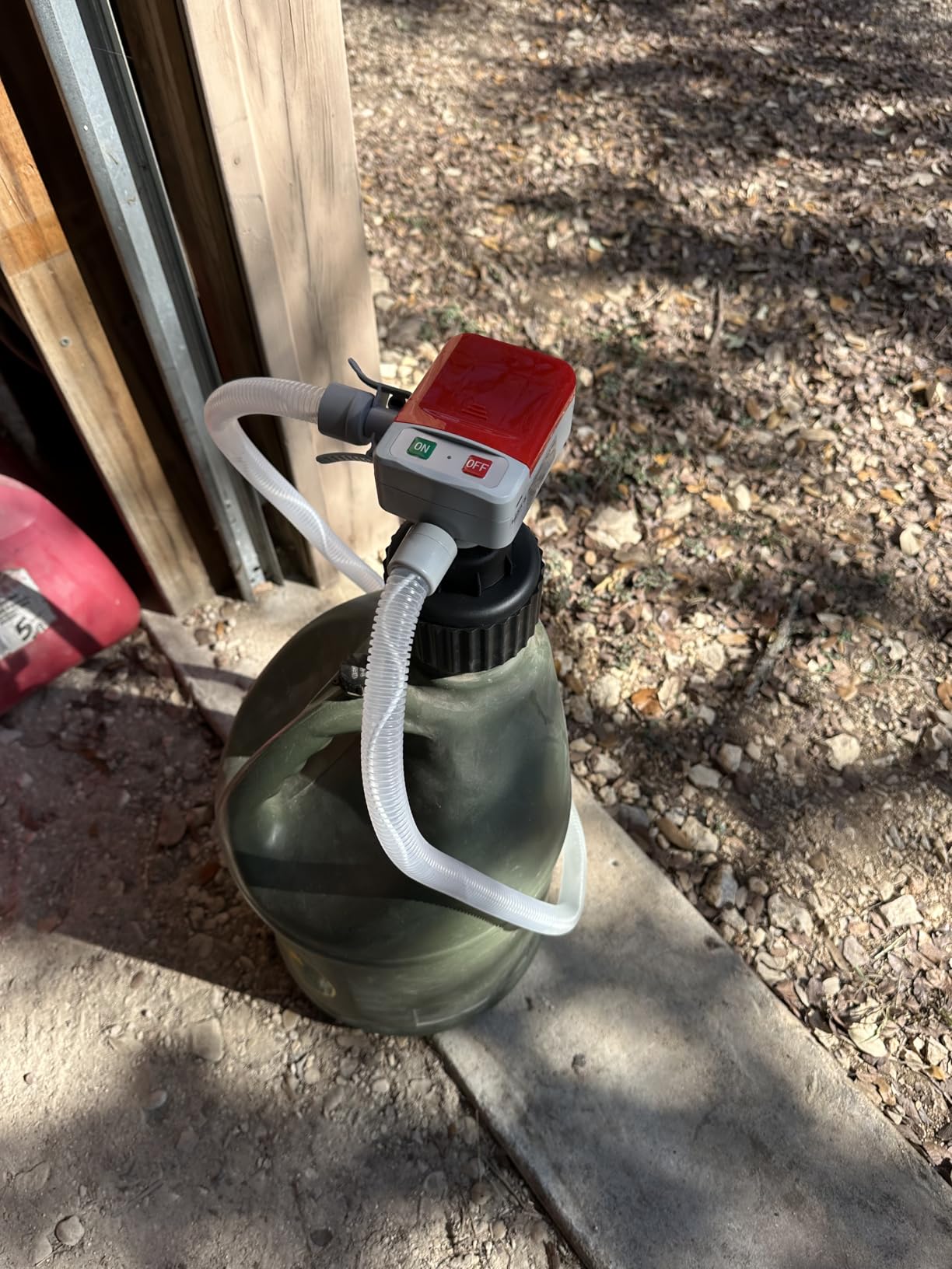 Keimi Cordless Electric Fuel Transfer Pump, Auto-Stop & Hand Trigger Nozzle customer photo 2