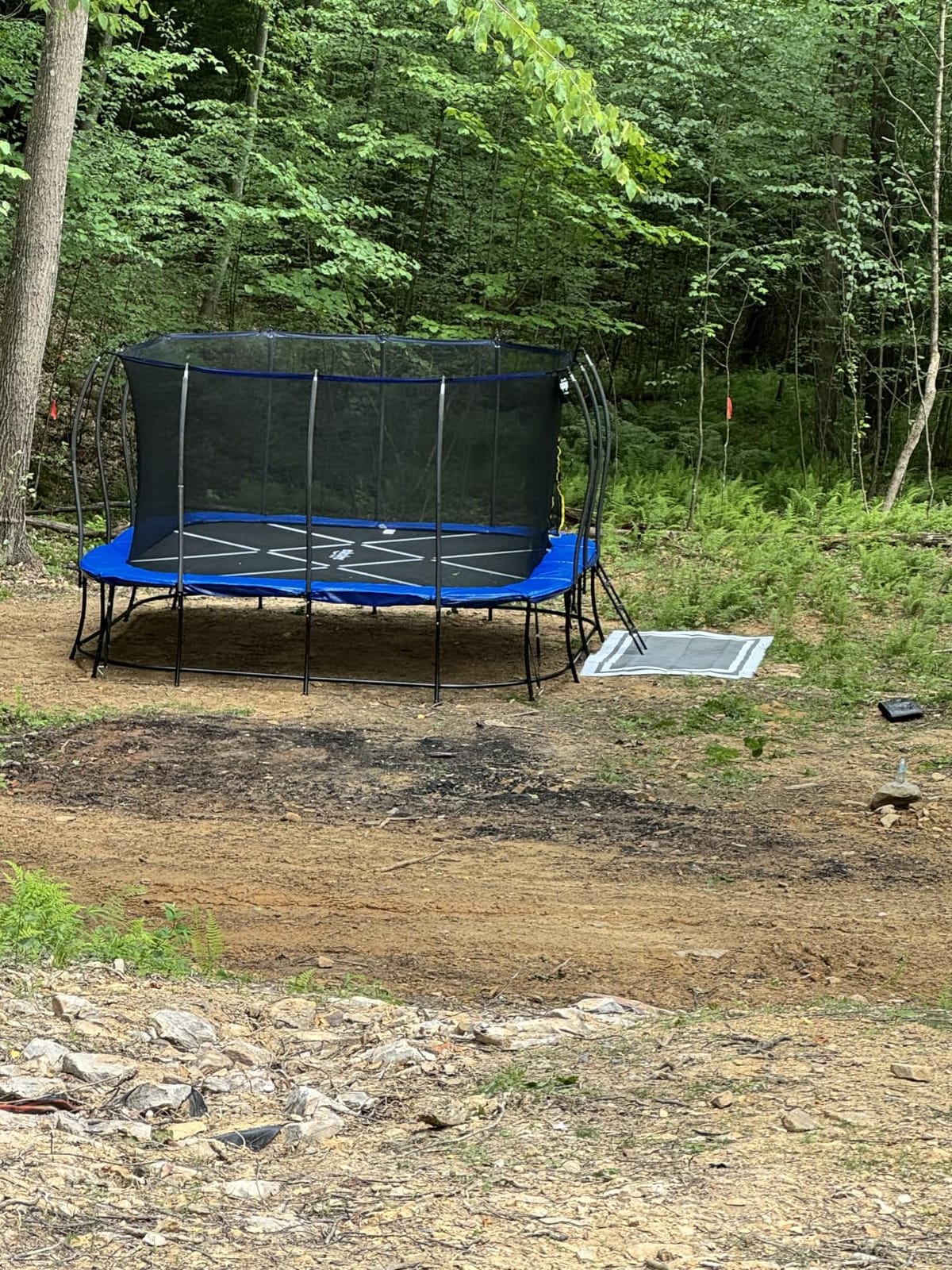 Zupapa Square Rectangle Trampoline 2000LBS Capacity No-Gap Design 14X14FT Outdoor Trampoline with Safety Net and Non-Slip Ladder 10-Year Quality Assurance Perfect for Backyard Fun customer photo 1