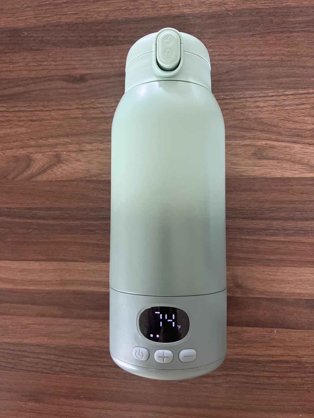 Portable Bottle Warmer for Travel, Fast Heating for Breast Milk & Water, 17oz, Long‑Lasting Battery, 316 Stainless Steel, 6H Keep Warm, Portable Milk Warmer for On‑the‑Go & Night Feedings customer photo 1