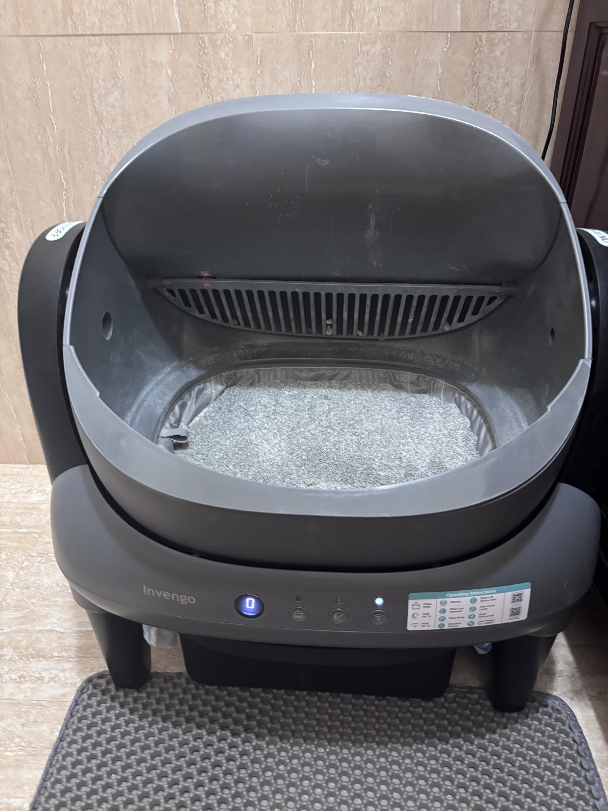 Invengo Automatic Self-Cleaning Cat Litter Box, Open Top Design with Safety Sensors customer photo 2