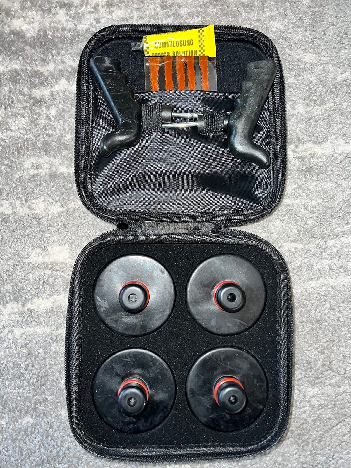 Tire Inflator Kit for Tesla Portable Pump / 4 Jack Pads & Repair Tools customer photo 1