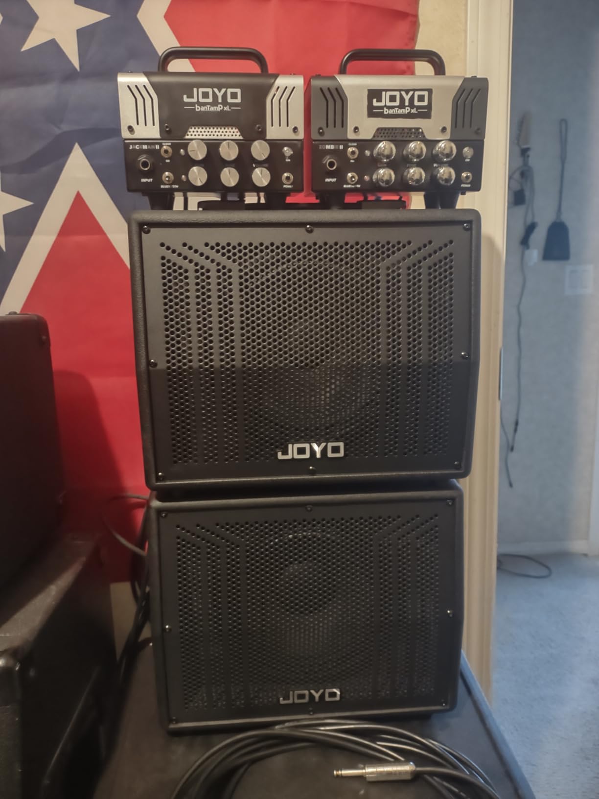 JOYO Passive Guitar Speaker Cabinet 20W 8Ω with Celestion 8 Inch Closed Back Extension Cabinet for BanTamp & Compatible Mini Tube Amp Heads, Home Practice & Recording (BANTCAB) customer photo 1