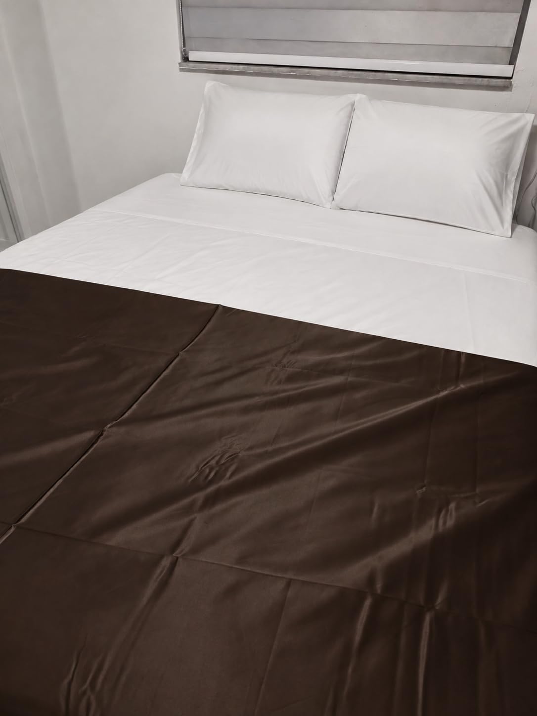 OURJOY 100% Linen Duvet Cover, Soft 3pcs Bedding Set with Zipper Closure, Natural Texture, Breathable for Hot Sleeper,Comforter Not Included(Flax Linen,Queen(90 * 90)) customer photo 2