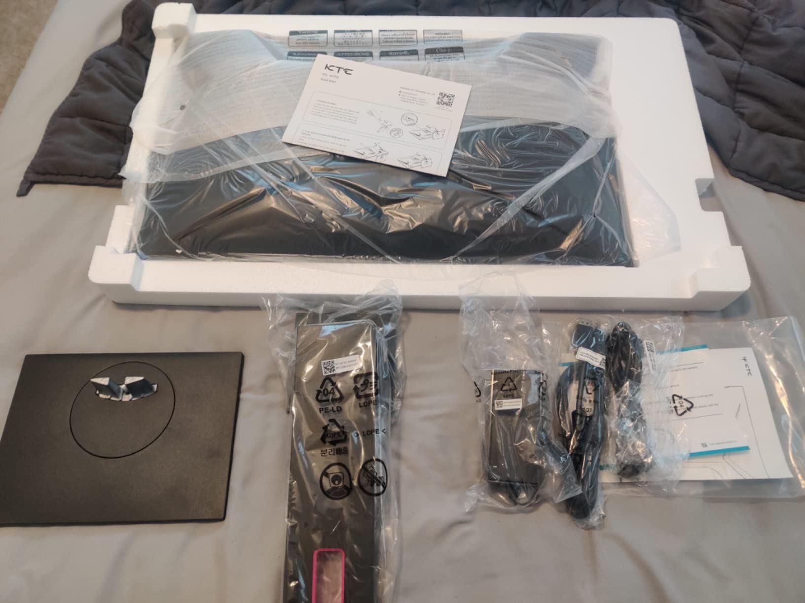 KTC 24.5 Inch 240Hz Gaming Monitor, FHD Fast IPS Computer Monitor H25T7-A customer photo 2