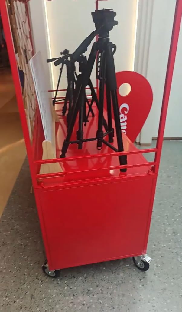 Portable Vendor Cart with Canopy, 47