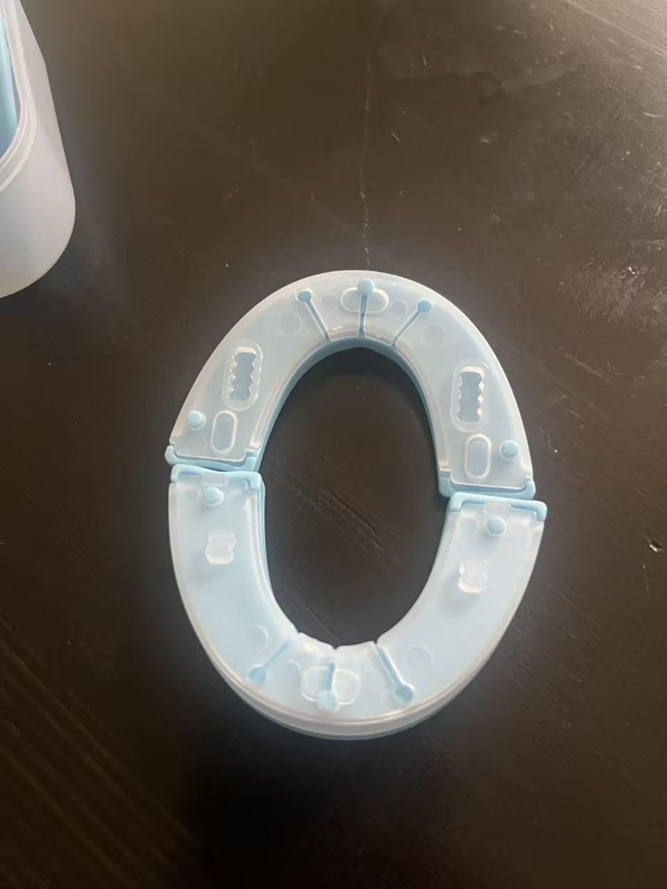 Anti Snore Mouthpiece - FDA-Registered Snoring Aid - Food-Grade Silicone - Boil & Bite Custom Fit Snoring Relief - Reusable with Storage Case - Helps Reduce Snoring for Quieter Nights (Blue) customer photo 1