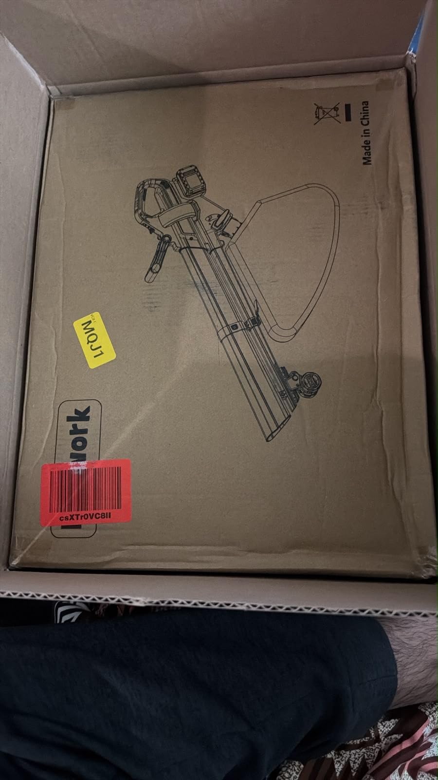 40V Yard Blower Vacuum, Anti-Clog Leaf Mulcher customer photo 1