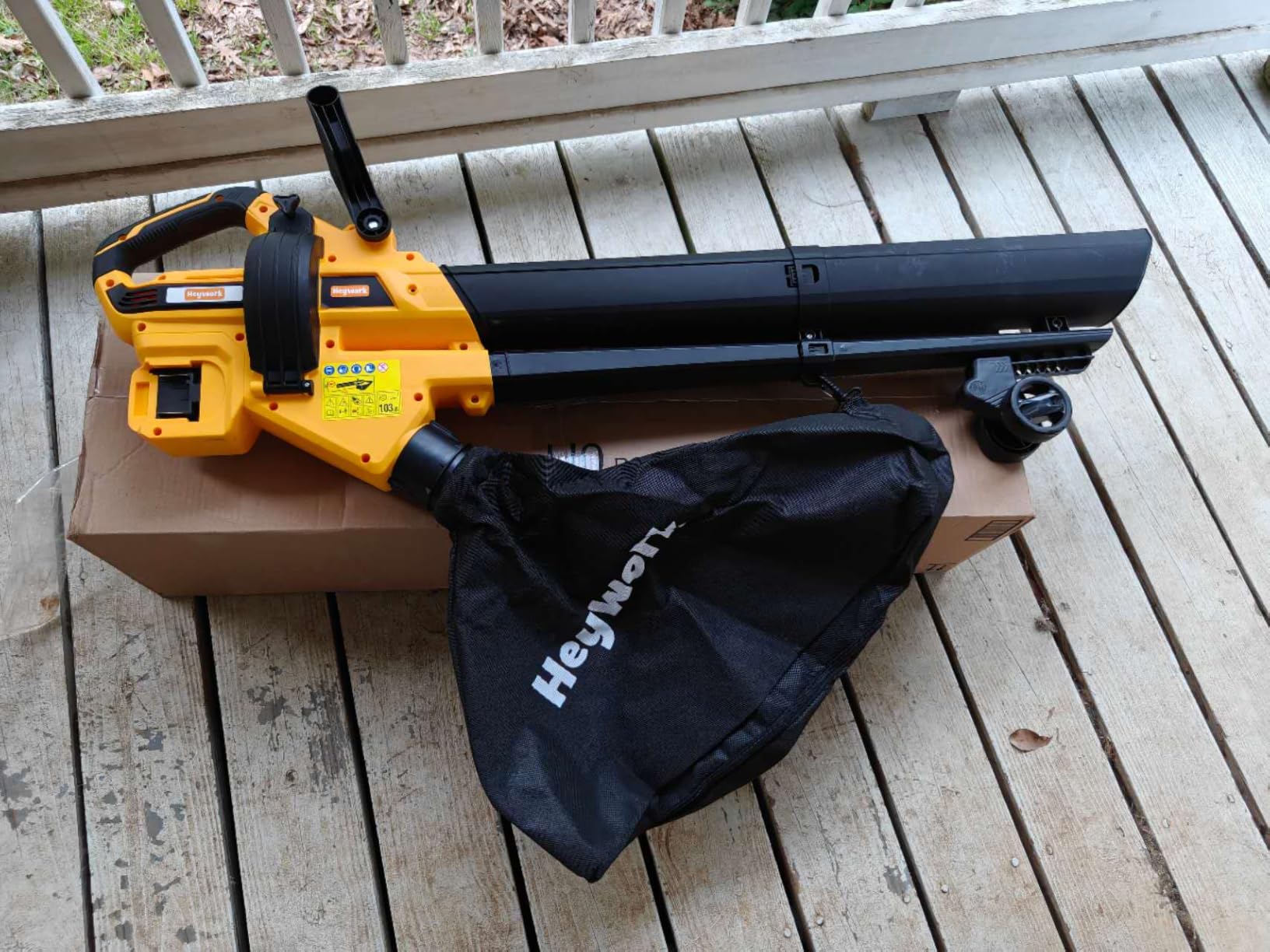 40V Yard Blower Vacuum, Anti-Clog Leaf Mulcher customer photo 2