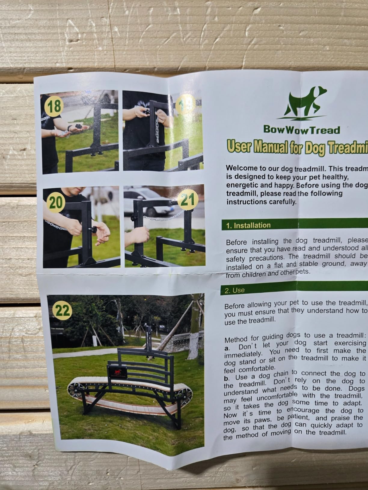 Dog Treadmill with Brake System, Speedometer & Adjustable Slope customer photo 1