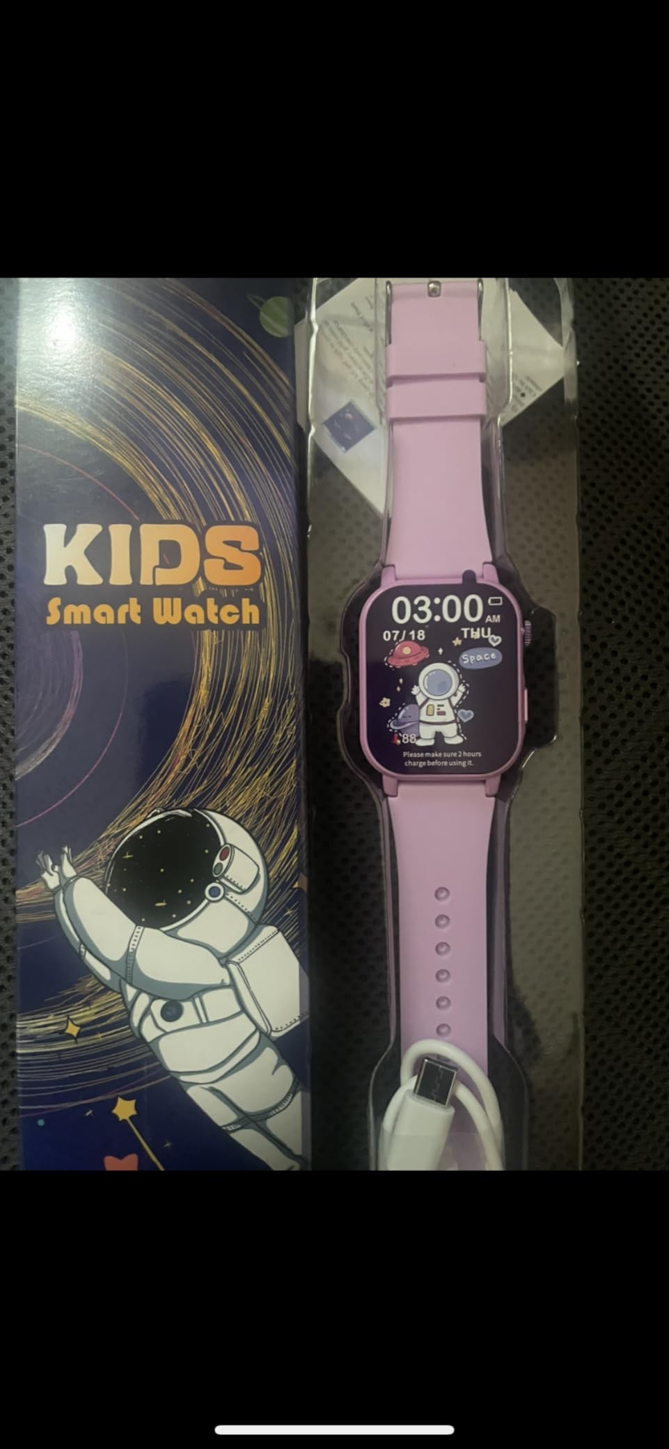 4G Kids Smart Watch Boys with GPS Tracker Phone/Video Call Alarm SOS Camera Pedometer Stopwatch Caculator Flashlight GPS Watch for Kids Age 5-12 customer photo 2