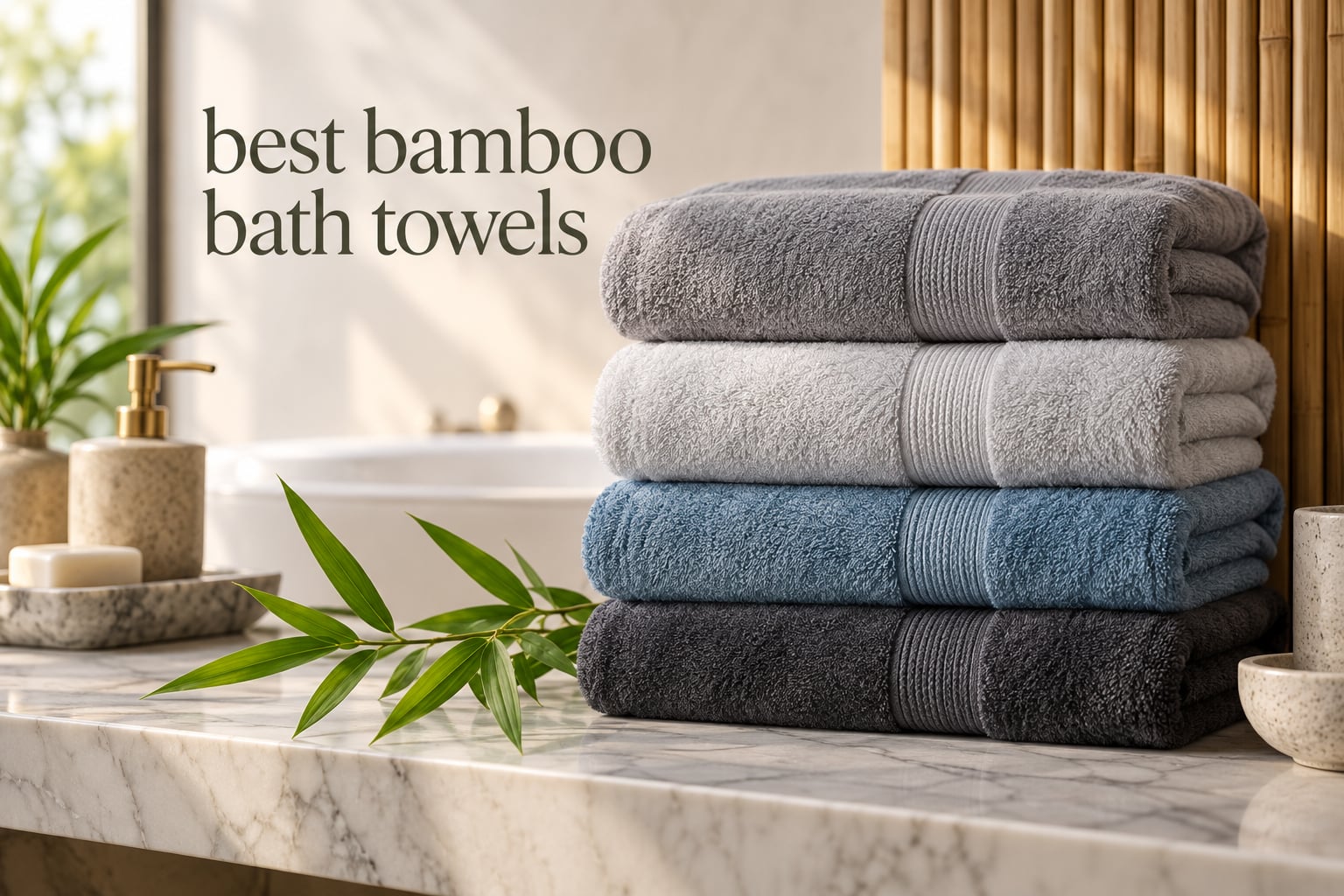 best bamboo bath towels