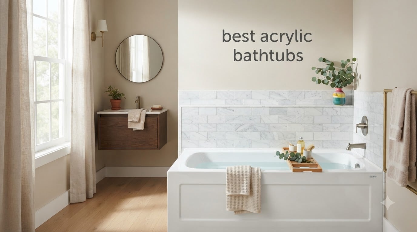 best acrylic bathtubs