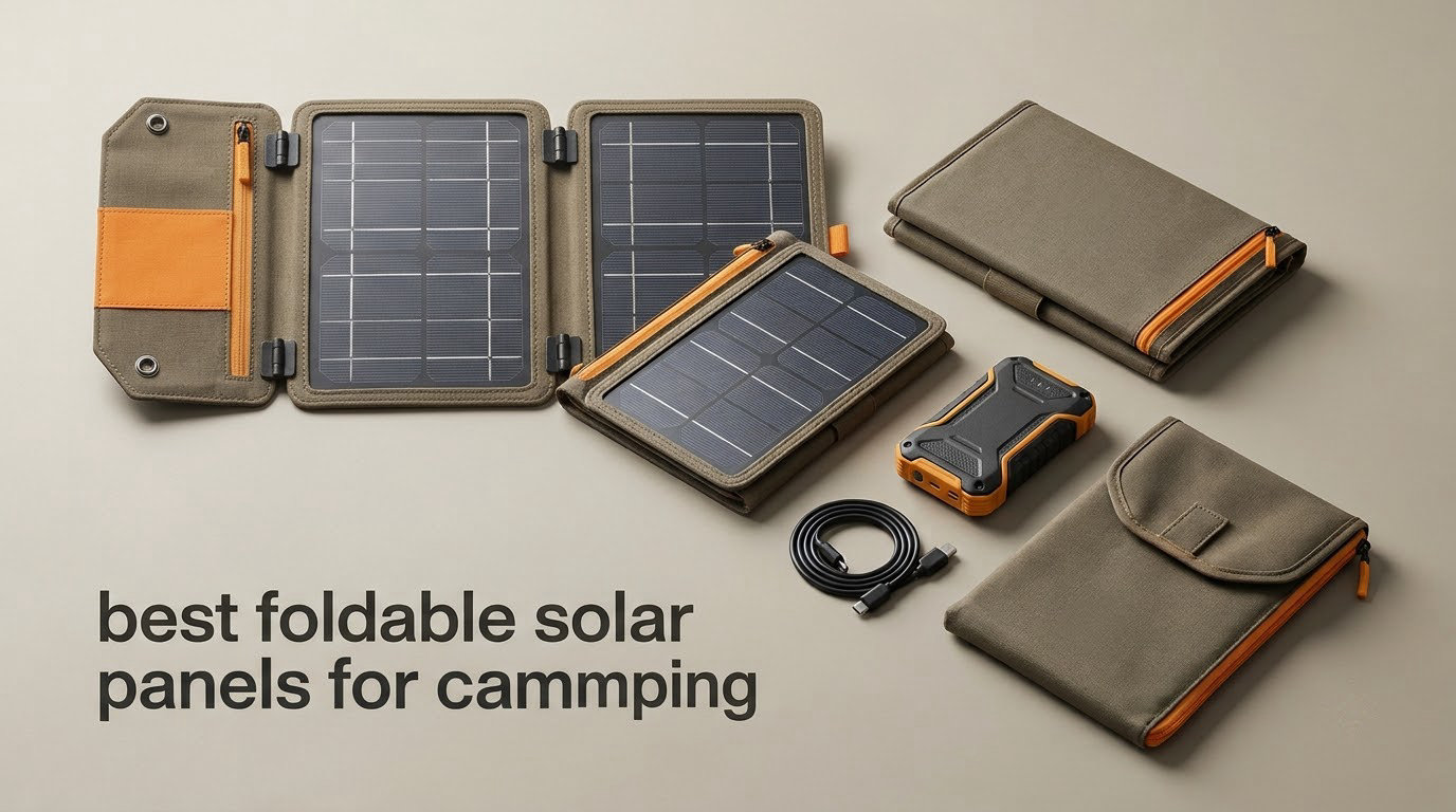 best foldable solar panels for camping