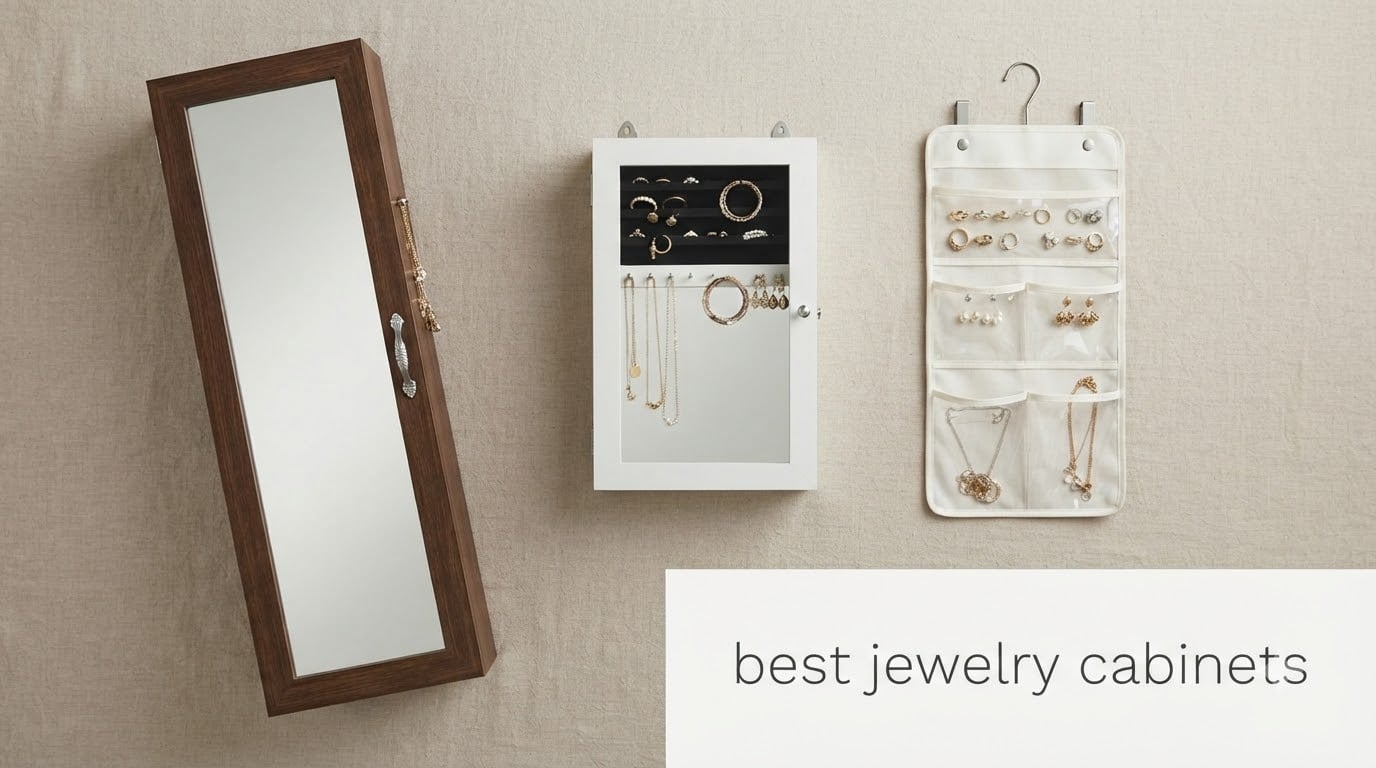 best jewelry cabinets