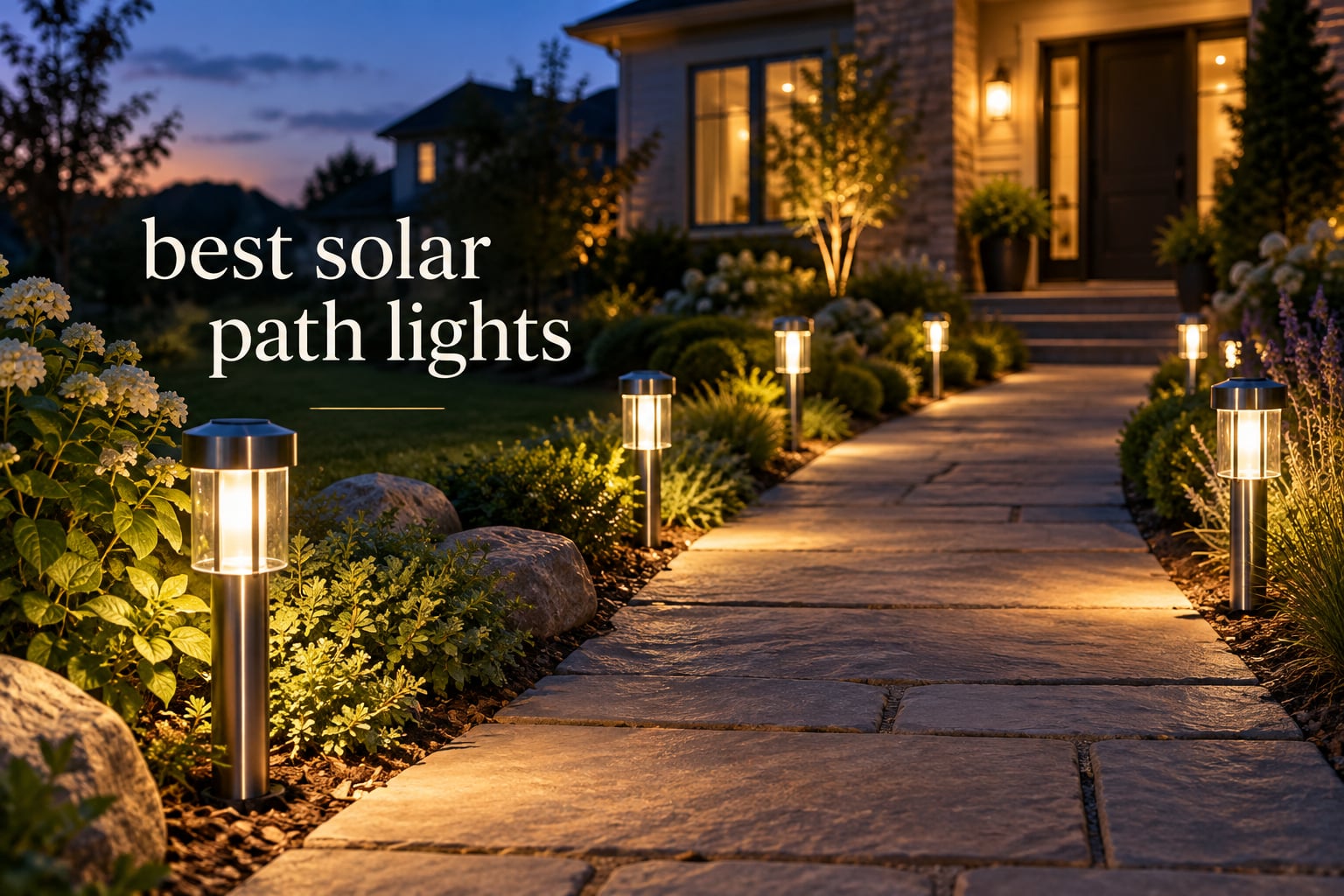best solar path lights