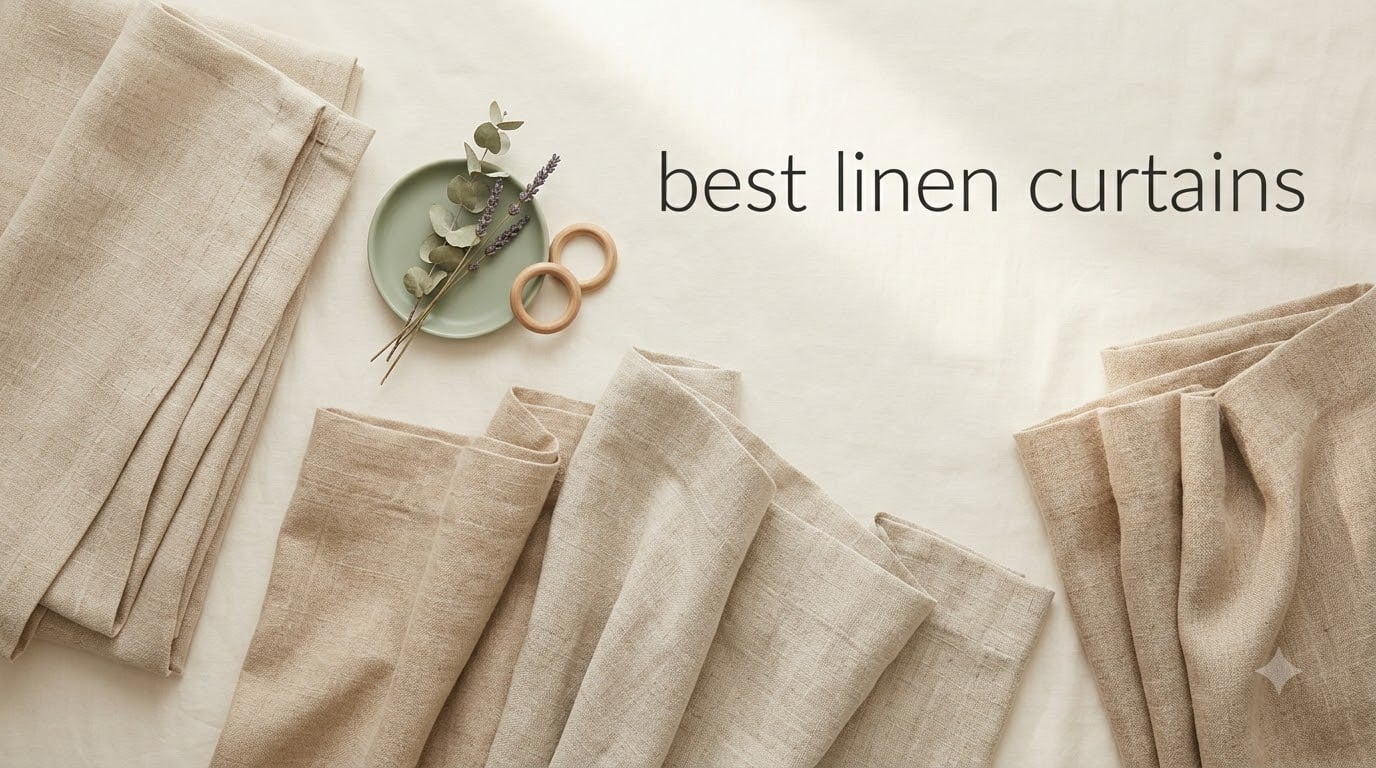 best linen curtains