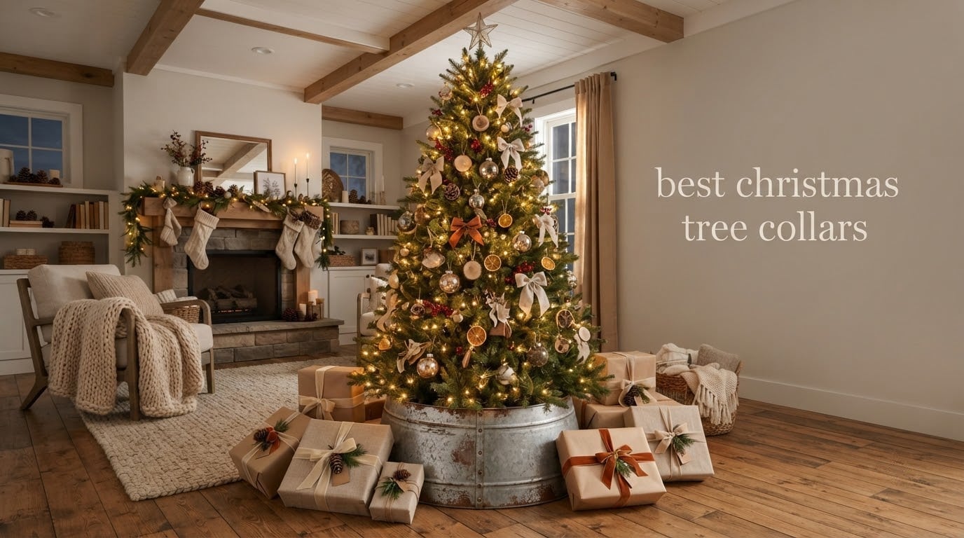 best christmas tree collars