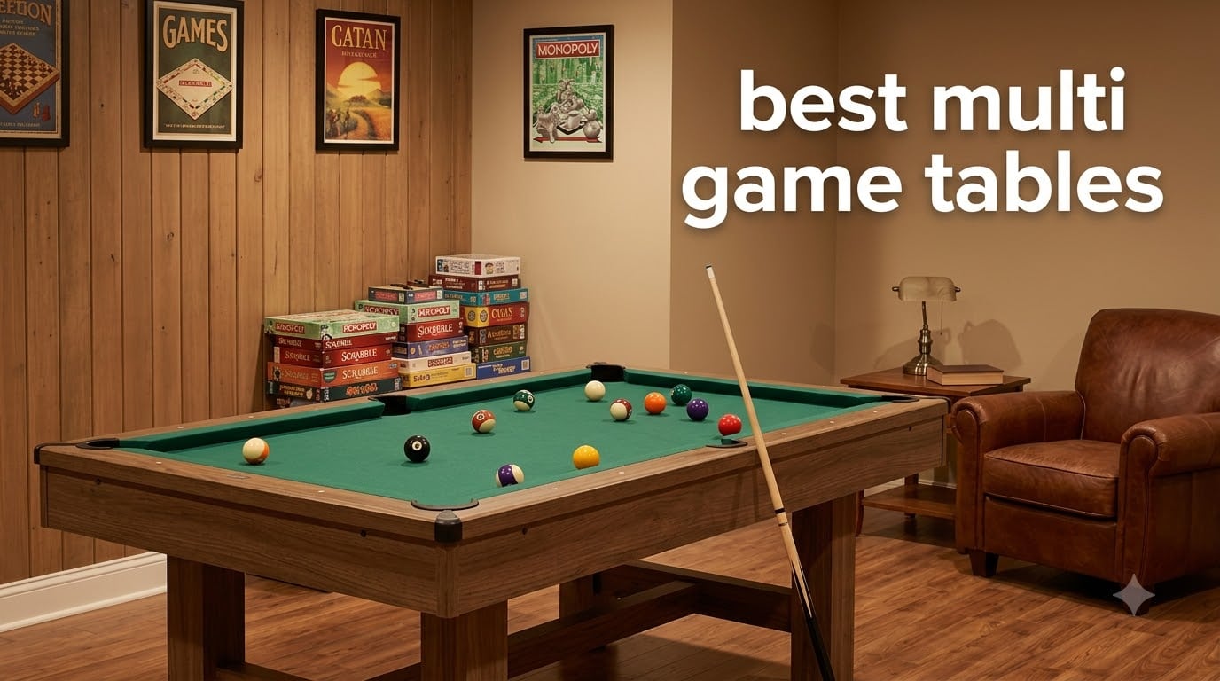best multi game tables