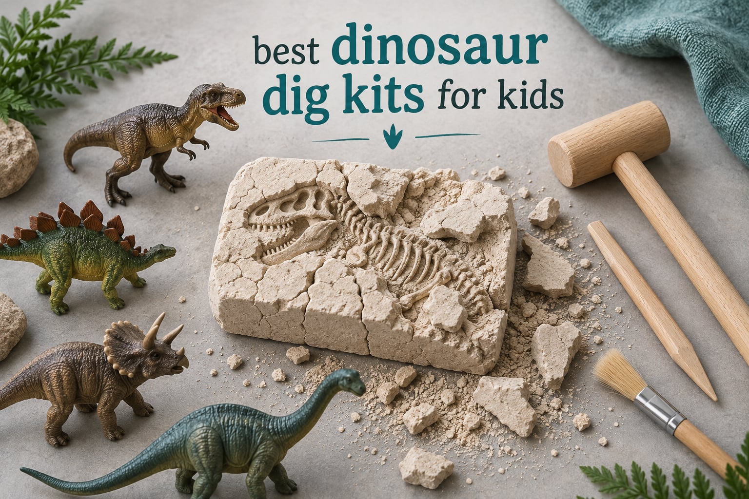 best dinosaur dig kits for kids