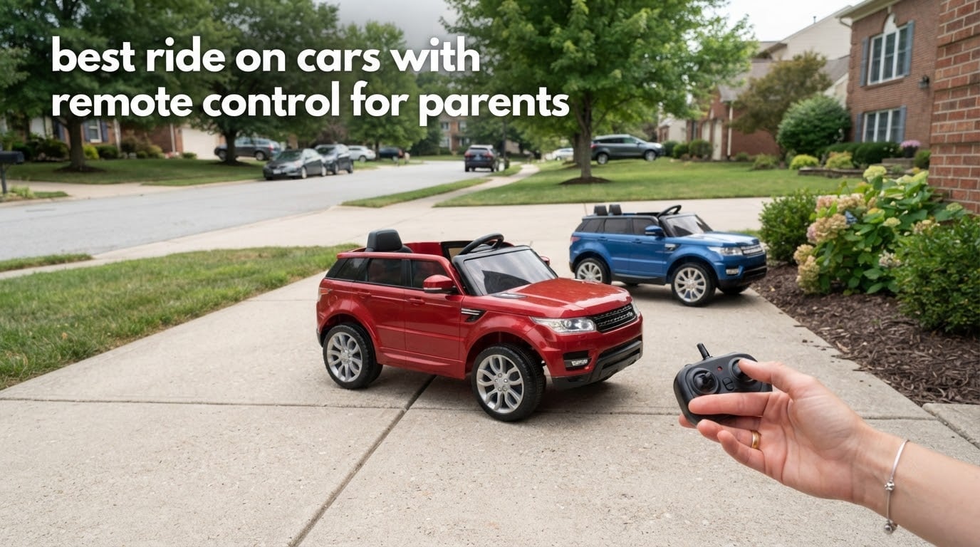best ride on cars with remote control for parents
