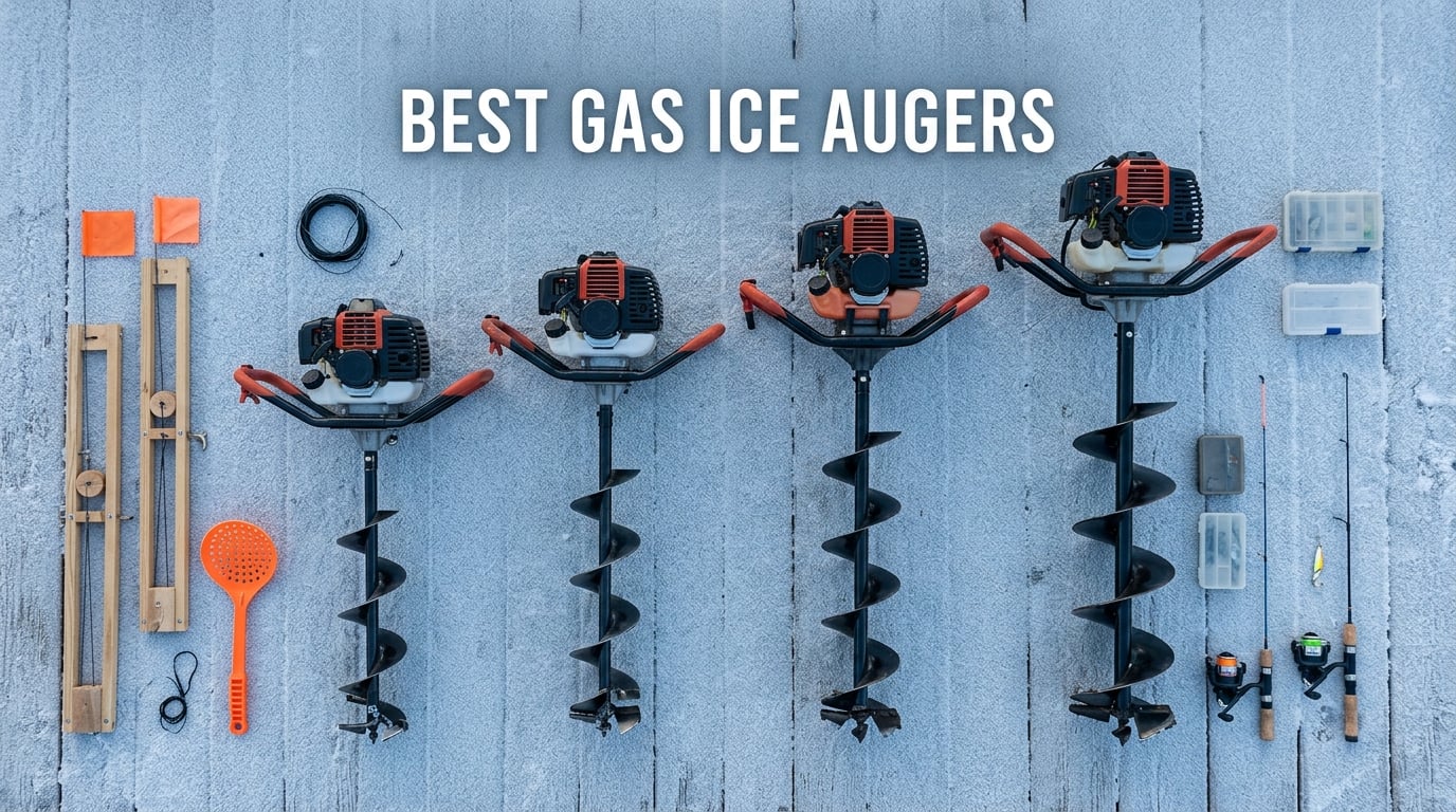 best gas ice augers