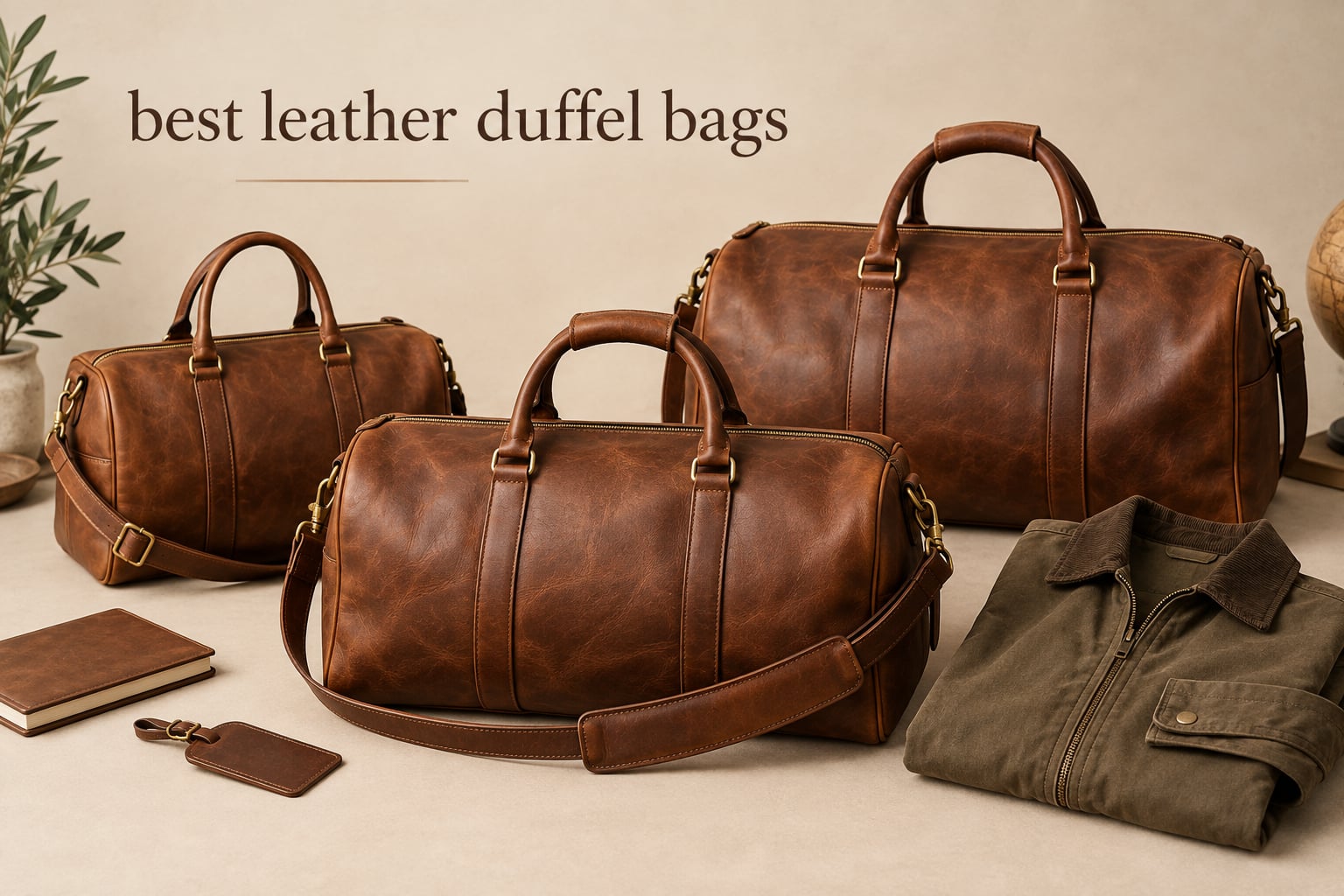 best leather duffel bags