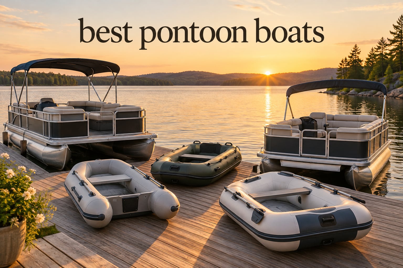 best pontoon boats