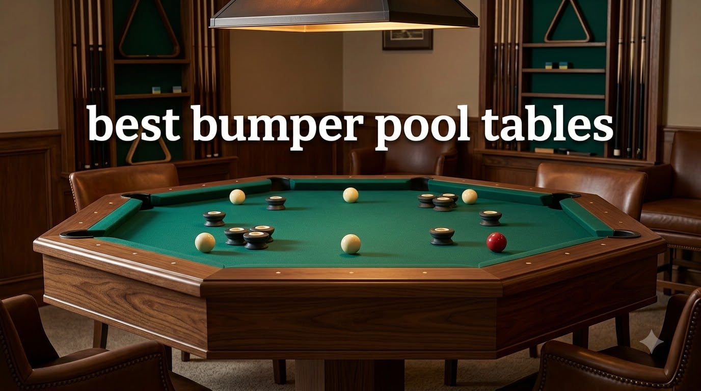 best bumper pool tables