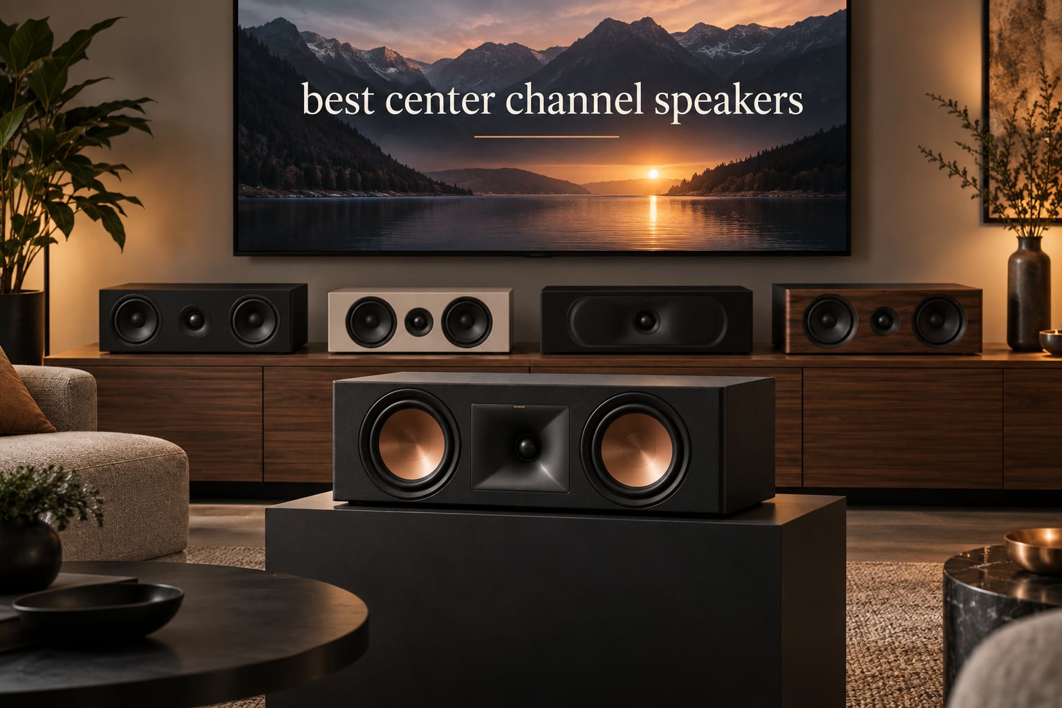 best center channel speakers