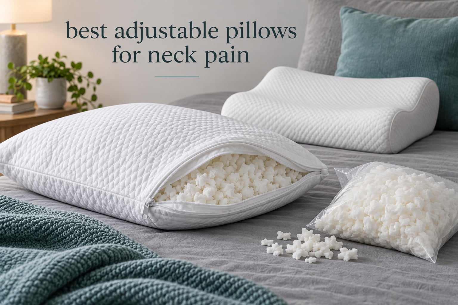 best adjustable pillows for neck pain