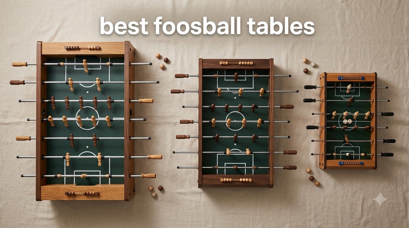 best foosball tables
