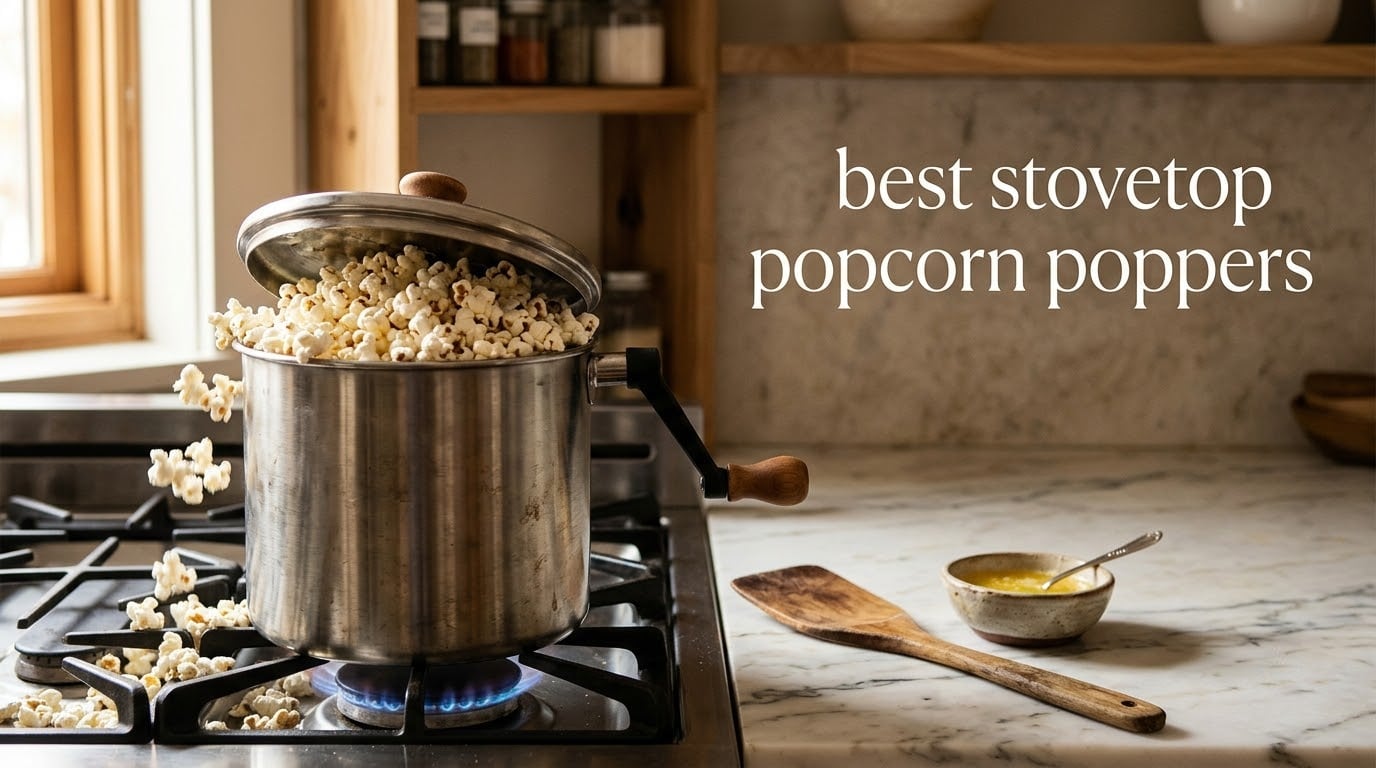 best stovetop popcorn poppers