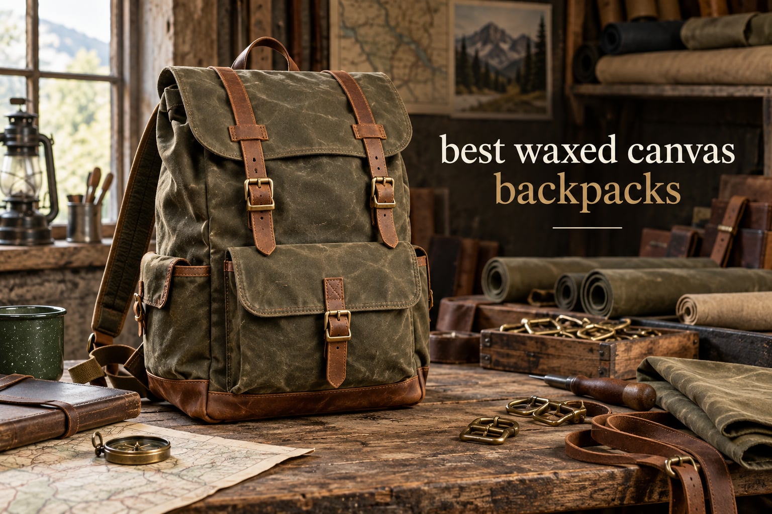 best waxed canvas backpacks