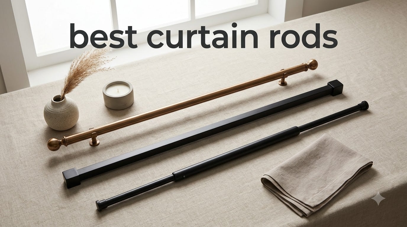 best curtain rods