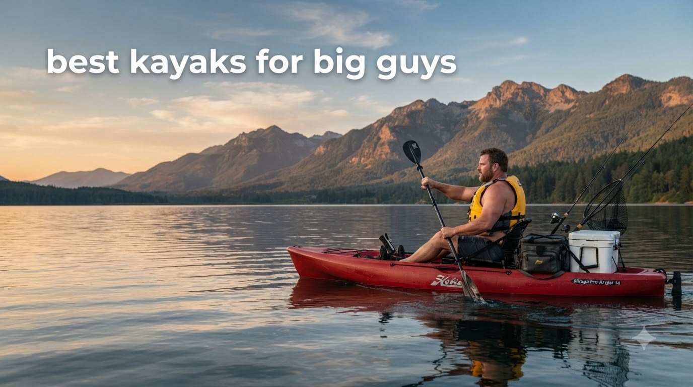 best kayaks for big guys