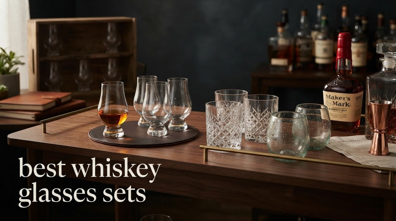 best whiskey glasses sets