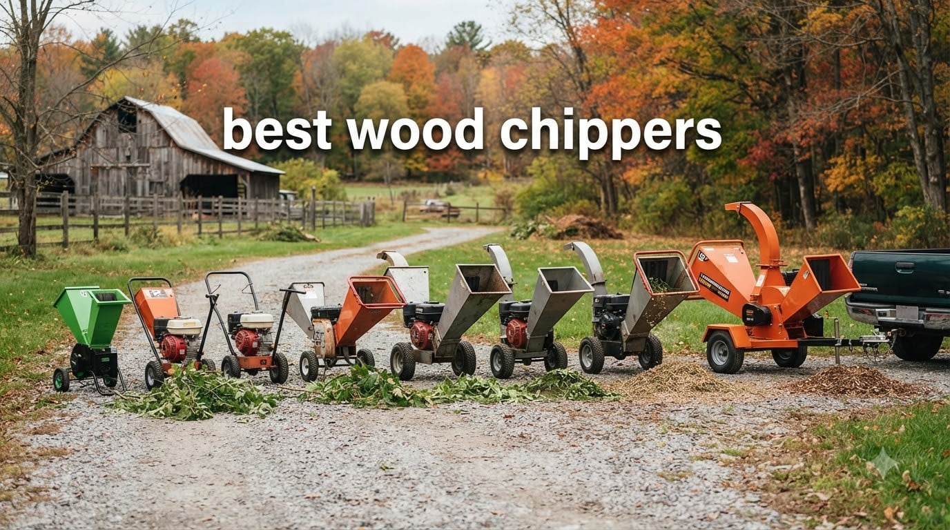 best wood chippers