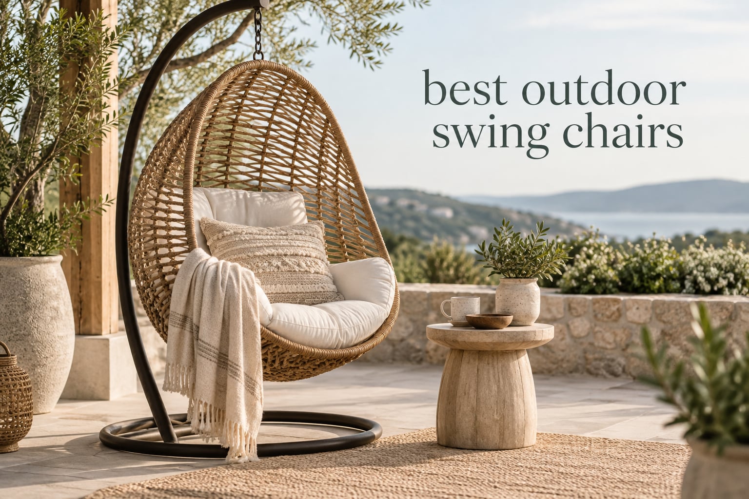 best outdoor swing chairs